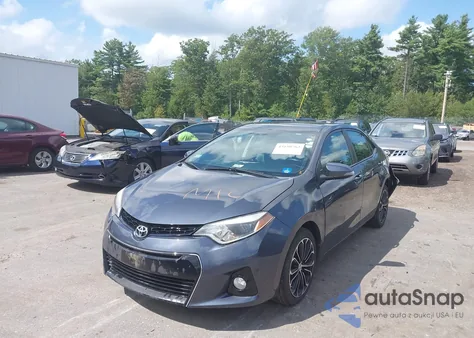 2014 Toyota Corolla S Plus z USA, uszkodzony, nr VIN 2T1BURHE2EC079590